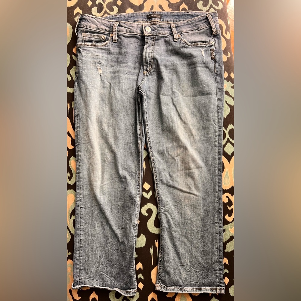 Women’s Silver Jeans Suki Capri - Size w34